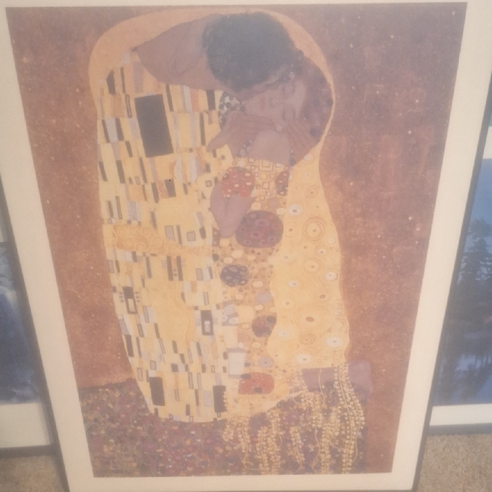 Gustav Klimt 'The Kiss' Art Print